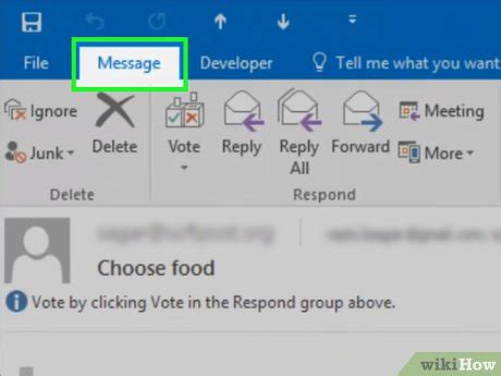 Use voting buttons in messages .